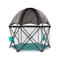 Baby Delight Go with Me Eclipse Deluxe Playard, Watercolor Stripe Base → Watercolor Stripe Playard R83661